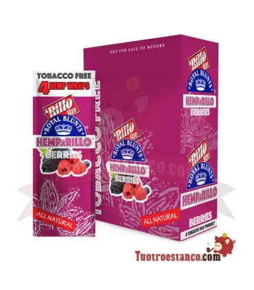 copy of Papier Royal Blunt Chanvre saveur des Fruits de la Forêt - 4u