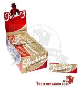 Boîtier en papier régulier Smoking Thinnest Brown 70 mm - 50 brochures