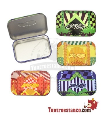 Caja de metal SoulBlime Cuadrada colores