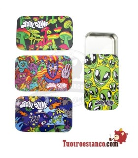 Caja de metal SoulBlime Tapa Deslizable