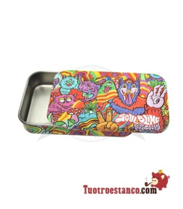 Caja de metal SoulBlime Tapa Deslizable
