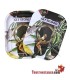 Metalltablett + Mädchen-Stoned Deckel