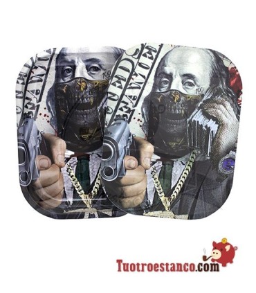 Metalen bak + deksel cm dollar