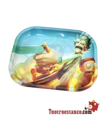 Bandeja Metálica Rick y Morty