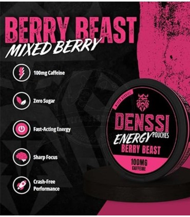 Sachet de caféine Denssi Berry Beast