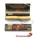 King Size ZWARTE Connoisseur RAW Papier 110 mm + Tips