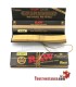 Papel RAW King Size BLACK Connoisseur de 110 mm + Tips