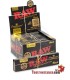 Papel RAW King Size BLACK Connoisseur de 110 mm + Tips - 24 ud