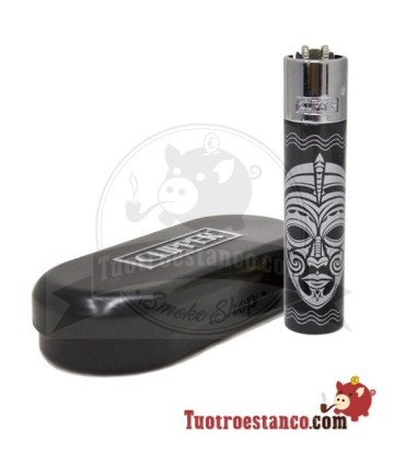 Clipper metálico Totems + estuche metálico