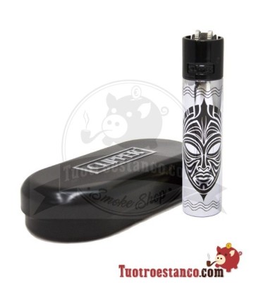 Clipper metálico Totems + estuche metálico