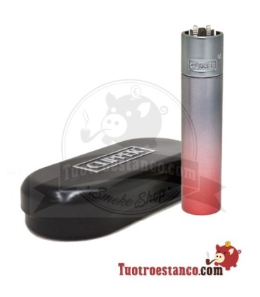 Clipper metálico Demond Gradient + estuche metálico