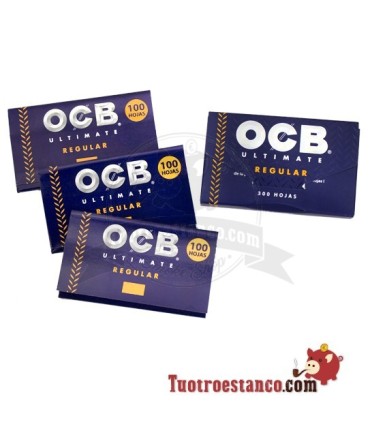 Papel OCB Ultimate 300 regular de 70mm