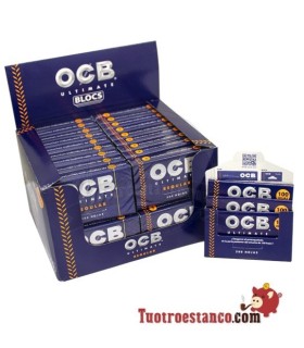 Papel OCB Ultimate 300 regular de 70mm - 40 libritos