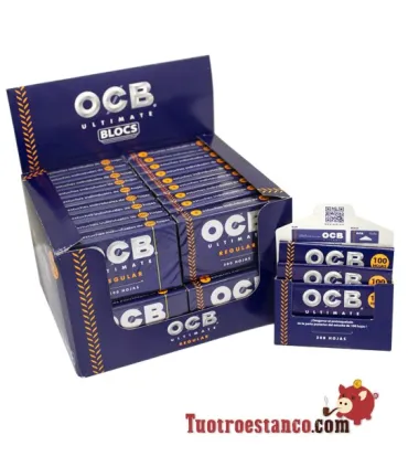 OCB Ultimate 300 papier 70mm classique - 40 brochures