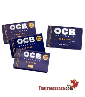 OCB Ultimate 300 papier 70mm classique - 40 brochures
