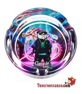 Cinzeiro de Cristal Gangsta PANDA 1