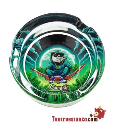 Cenicero Cristal Gangsta PANDA 2