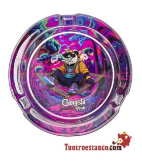 Posacenere di Cristallo Gangsta PANDA 2