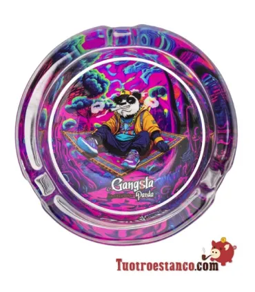 Gangsta PANDA 2 Crystal Ashtray