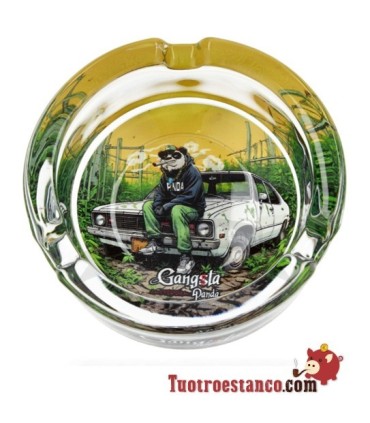 Cenicero cristal PANDA 2