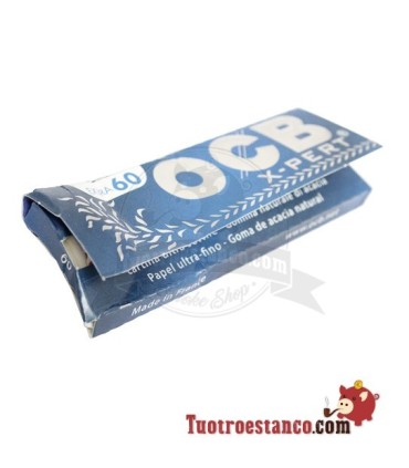 5 x Libritos OCB Azul x-pert  "doblados"