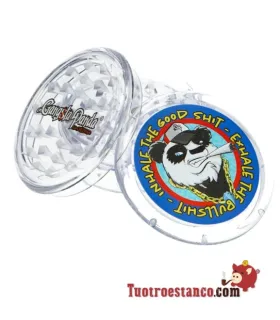 Transparent Plastic Grinder Gangsta PANDA