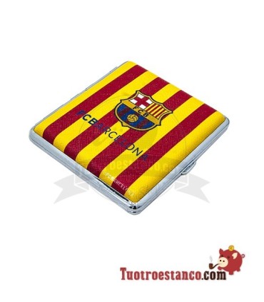 FC Barcelona Metall-Zigarettenettui