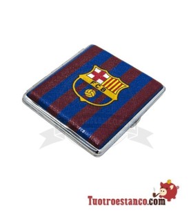 Étui à cigarettes en métal FC Barcelone