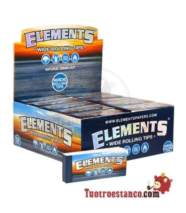 Elements Wide Cardboard Filter Case – 50 Spitzen