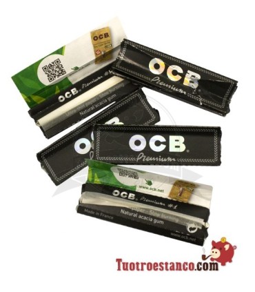 5 x Libritos OCB premium 70mm "doblados"