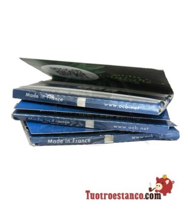 5 x Libritos OCB Azul X-pert DV 70mm "doblados"