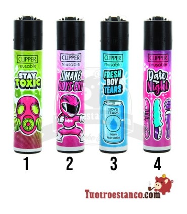 Clipper Girly Slogan