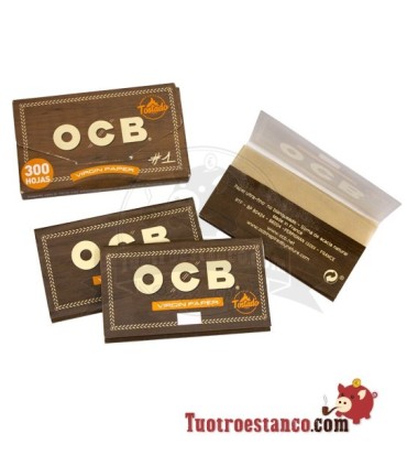 Papel OCB Virgin 300 de 70mm