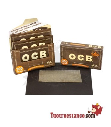 OCB Virgin 300 korte papieren doos van 70mm - 40 boekjes