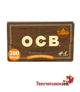 Estuche Papel OCB Virgin 300 de 70mm - 40 libritos
