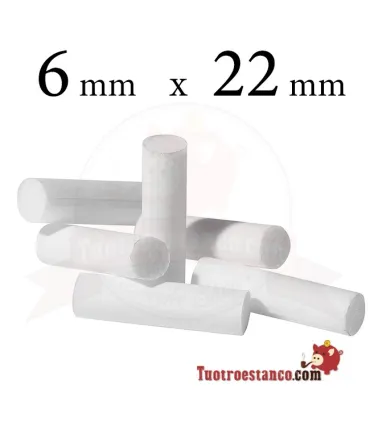 2 papiers de Gizeh 78mm + Filtres X-treme 6mm LONG