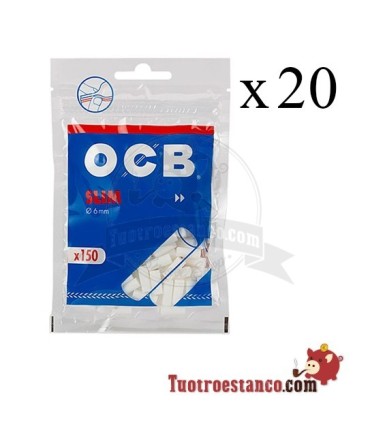 Smoking Brown 70mm + 20 x OCB 6mm Filters