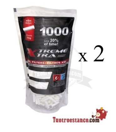2 x X-treme 1000 filters