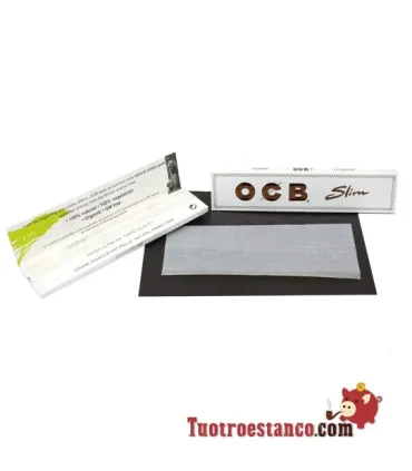 110 mm King Size Slim White OCB Paper
