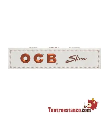 110 mm King Size Slim White OCB Paper