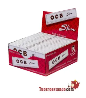 OCB White King Size Slim Paper – 50 Broschüren