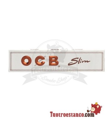 OCB White King Size Slim Paper - 50 boekjes