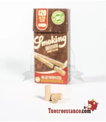 Filtres prédécoupés Smoking Brown de 5,7 mm 120