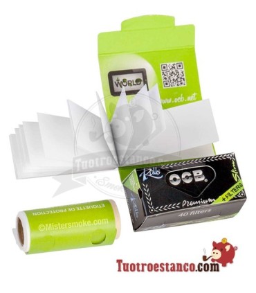 Papel OCB Rollo + Filtros de Cartón