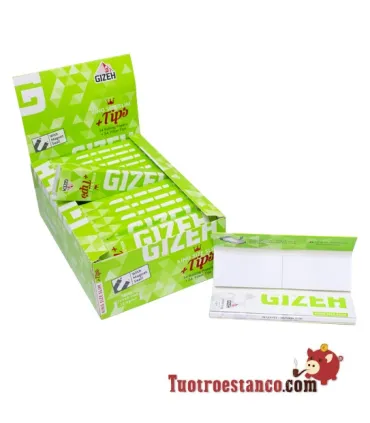Gizeh Super Fine Magnetic King Size Slim Case + TIPS - 26 booklets