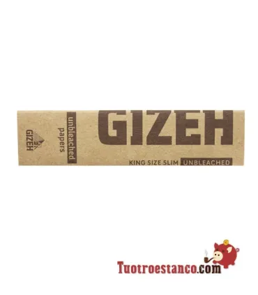 Gizeh King Size Slim Unbleached Paper 107 mm
