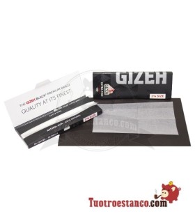 78mm Gizeh Black Extra Fine Paper
