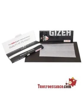78mm Gizeh Schwarzes Extra Feines Papier