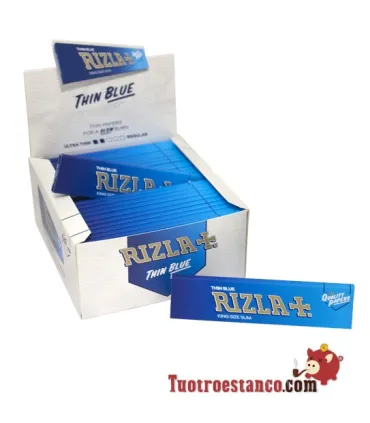 Rizla Blue King Size Slim Paper Case - 50 libretti