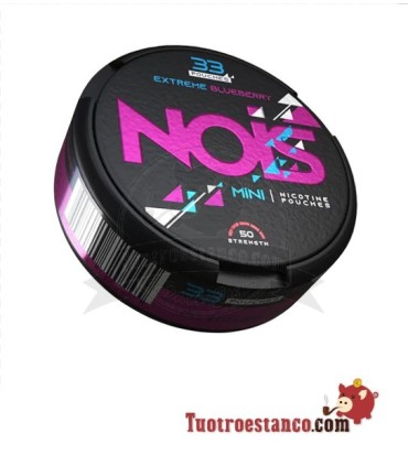 Bolsita de Nicotina NOIS MINI Extreme Blueberry 33 pouches
